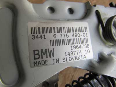 BMW Parking Brake E Brake Assembly 34416775490 525i 525xi 530i 530xi 545i 550i 645Ci 650i E60 E636